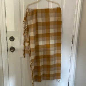 NWT Coach checkered scarf